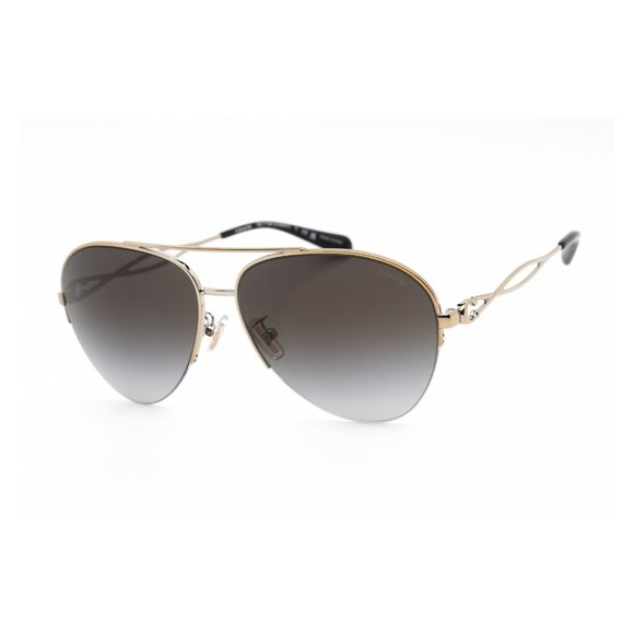 COACH HC7124-90058G-59 Sunglasses Size 59mm 140mm 14mm gold Women NEW
